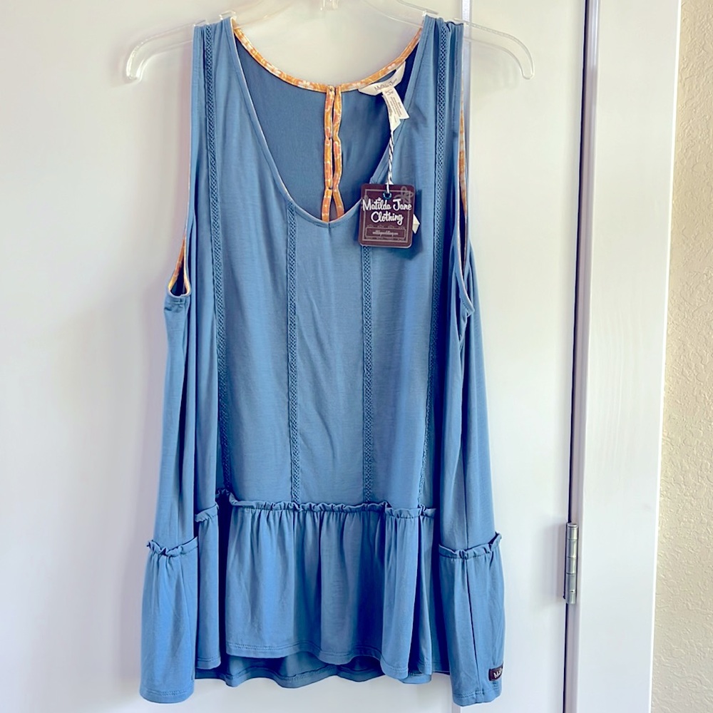 Matilda Jane large sleeveless top